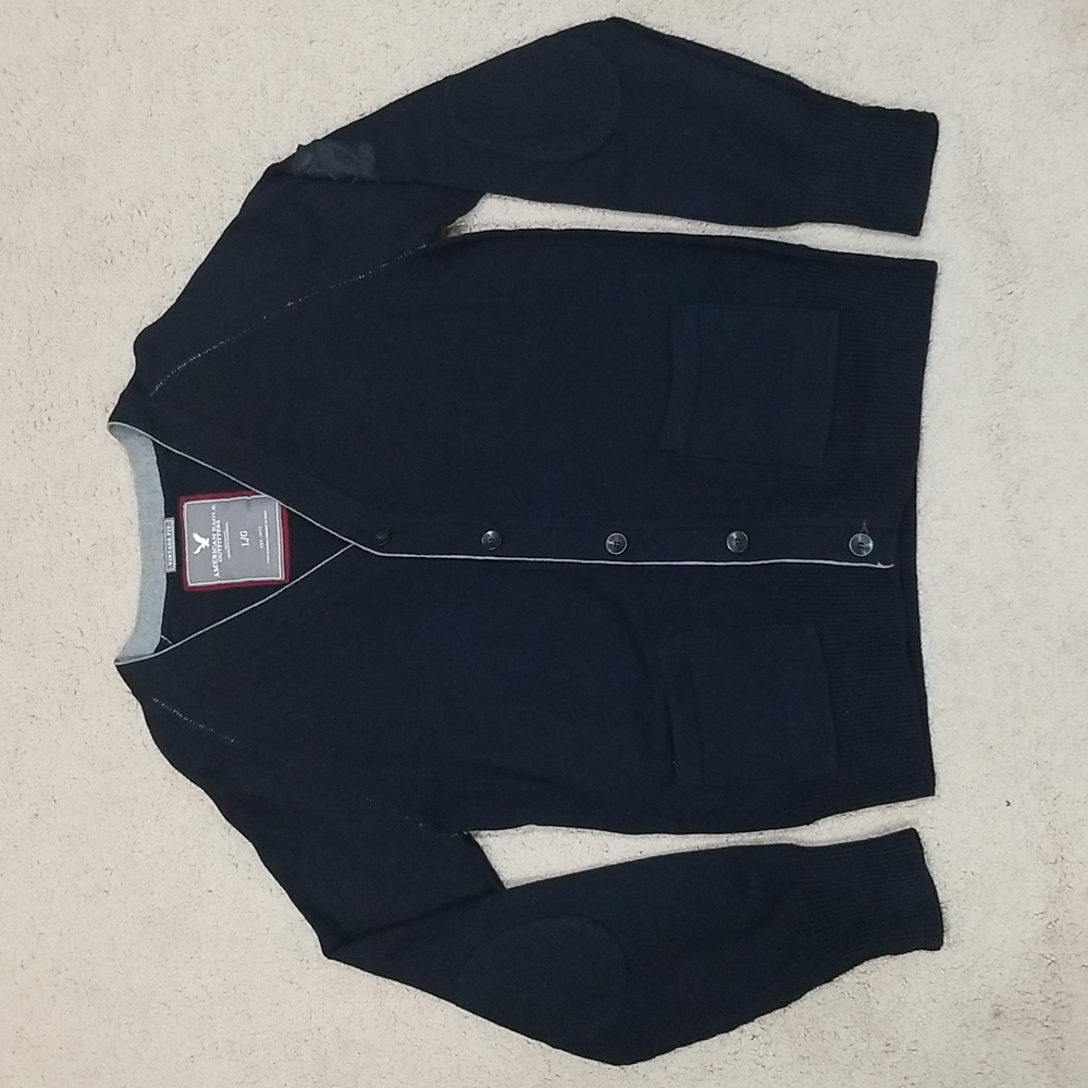 Vintage American Eagle Men's Cardigan